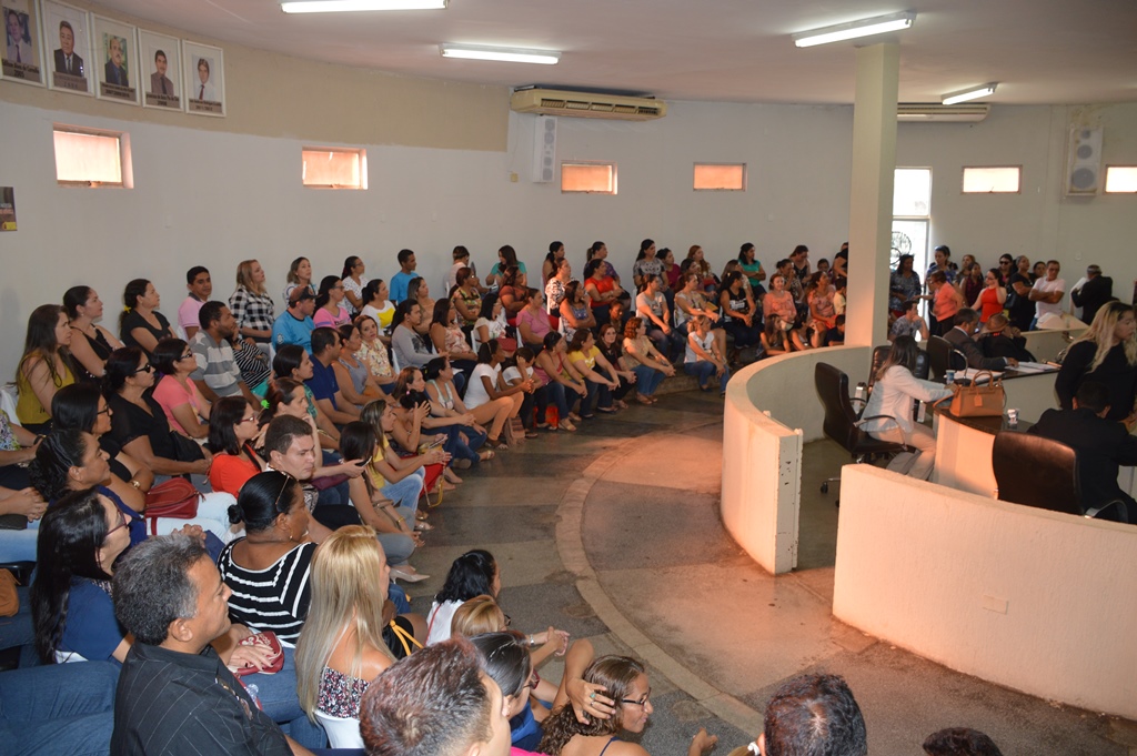 Servidores lotam galerias da Câmara de Picos.