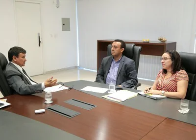 Audiência com reitor da Uespi