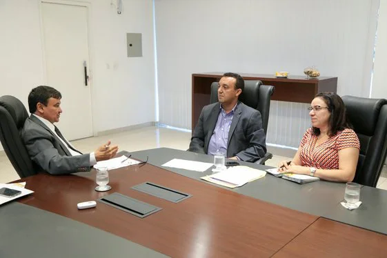 Audiência com reitor da Uespi