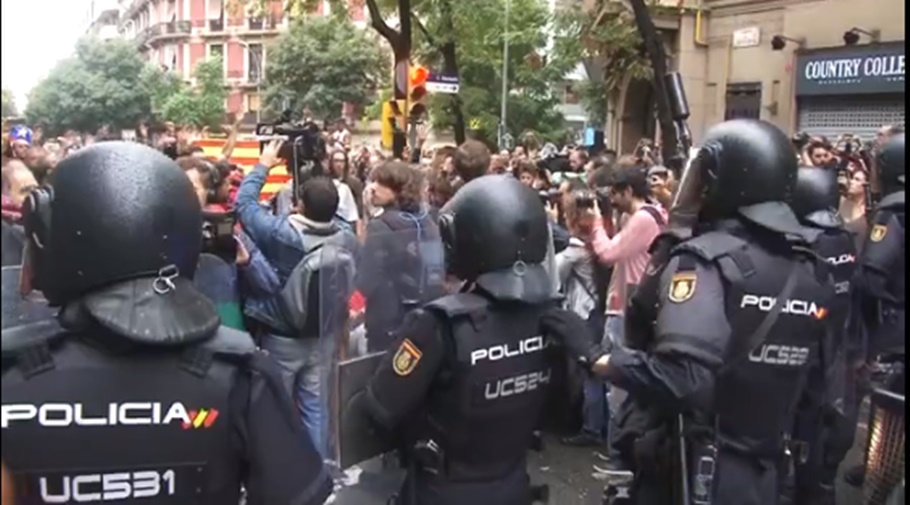 Votação marcada por confusão na Catalunha