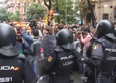Votação marcada por confusão na Catalunha