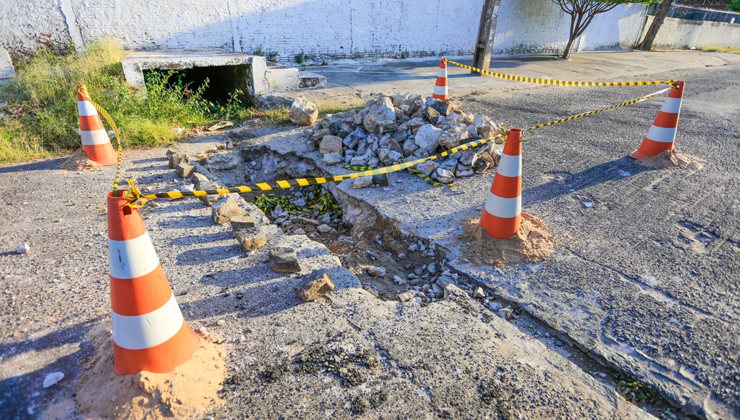 Galeria na rua Espirito Santo 