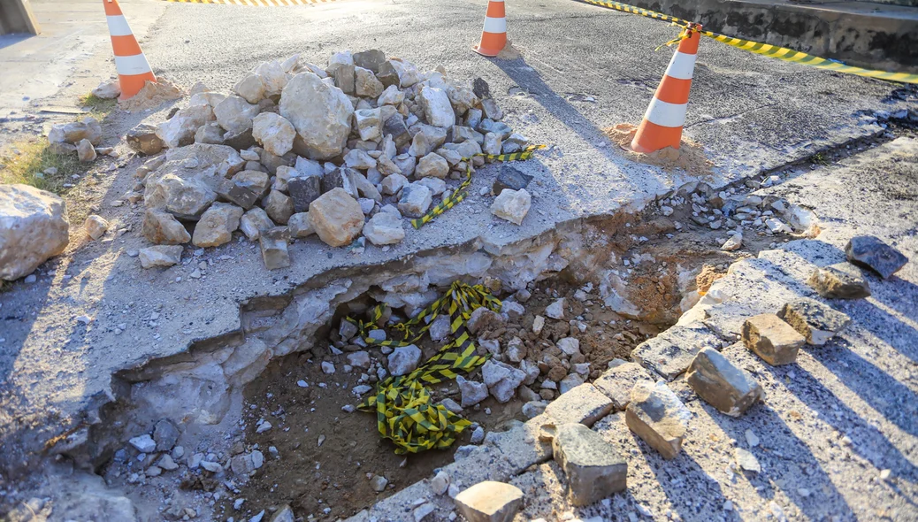 Moradores reclamam de nivelamento da rua