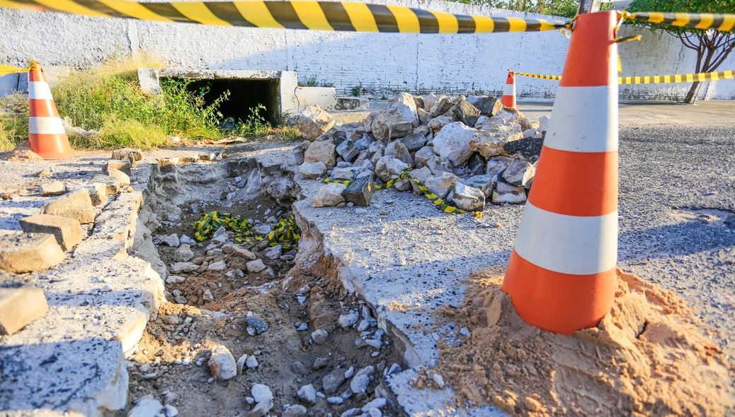 Obra no Acarape