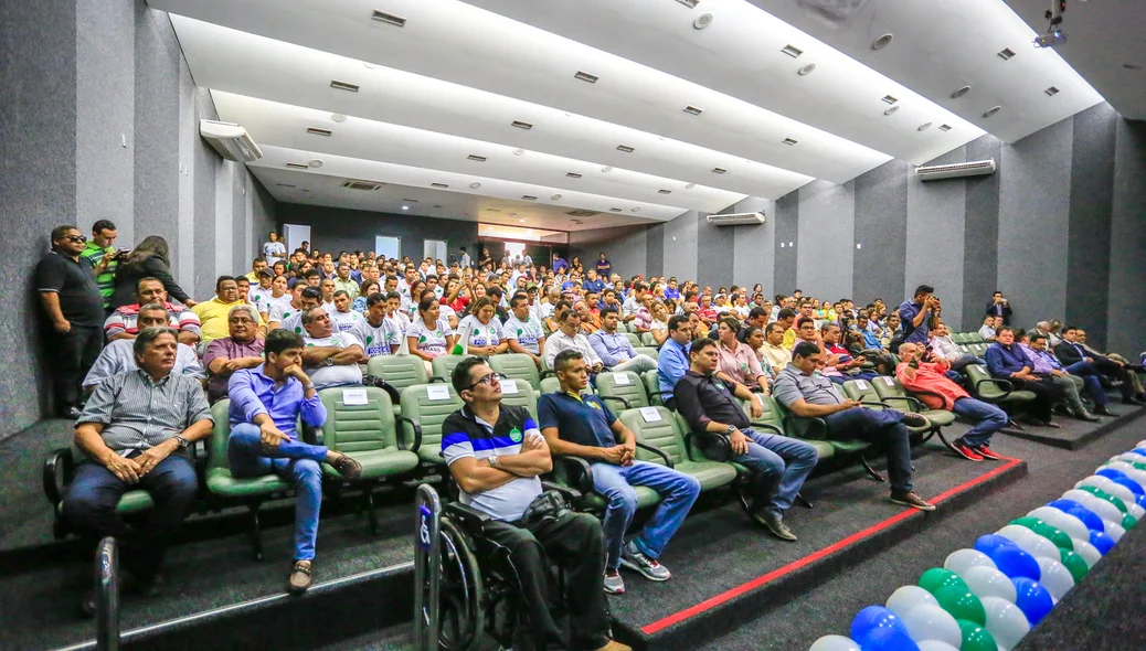 Público presente no evento