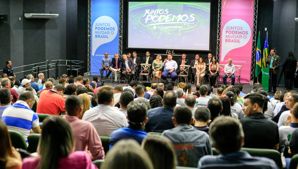 Reunião do podemos na FIEPI