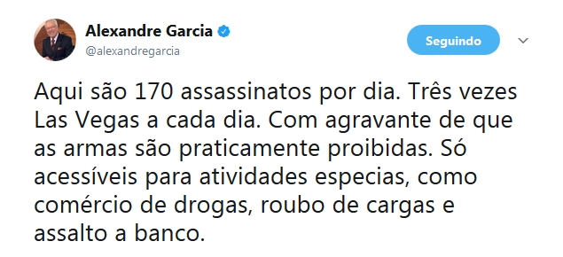 Jornalista Alexandre Garcia
