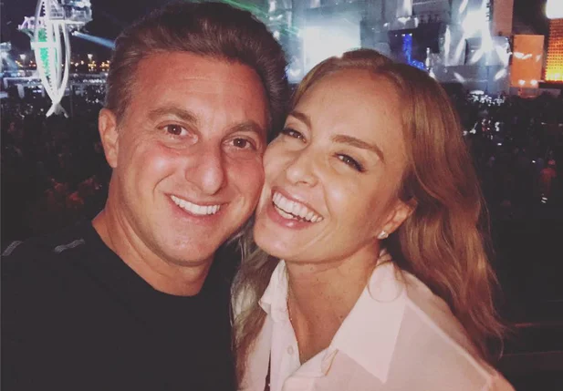 Luciano Huck e Angélica