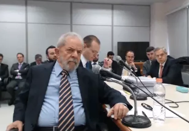 Lula em depoimento