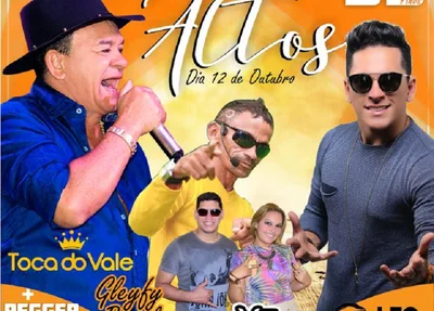 Atrações do aniversário de 95 anos de Altos