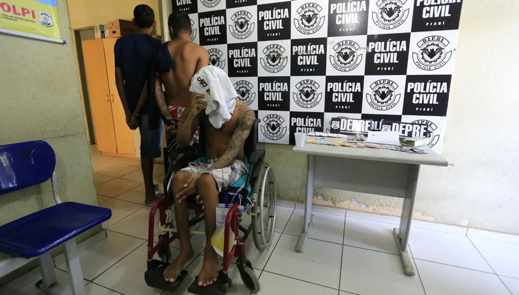 Cadeirante foi preso por tráfico de drogas