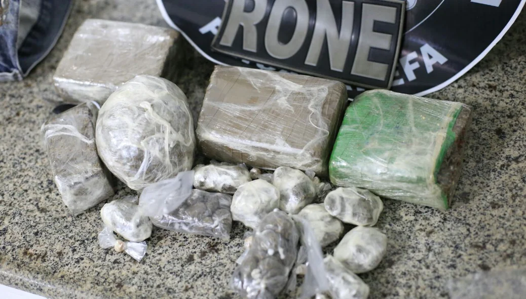 Droga estava em uma residência na Vila da Paz