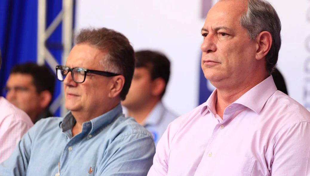 Flávio Nogueira e Ciro Gomes