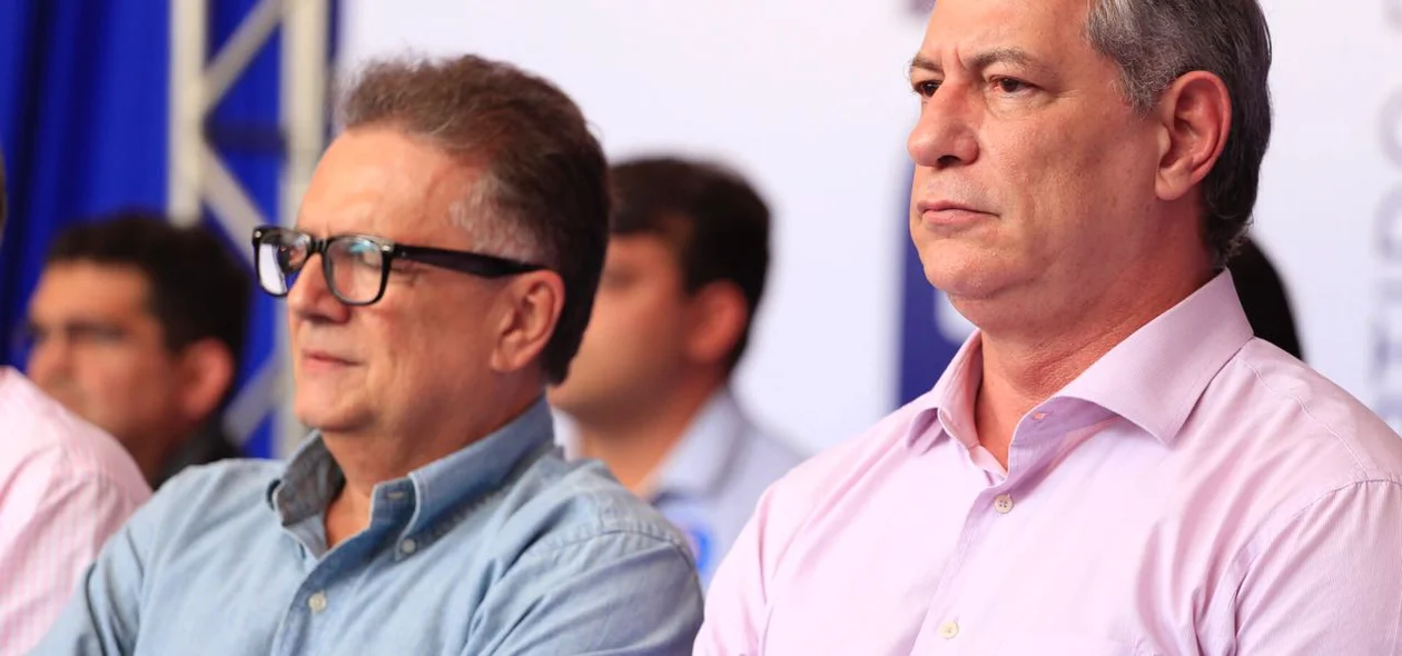 Flávio Nogueira e Ciro Gomes