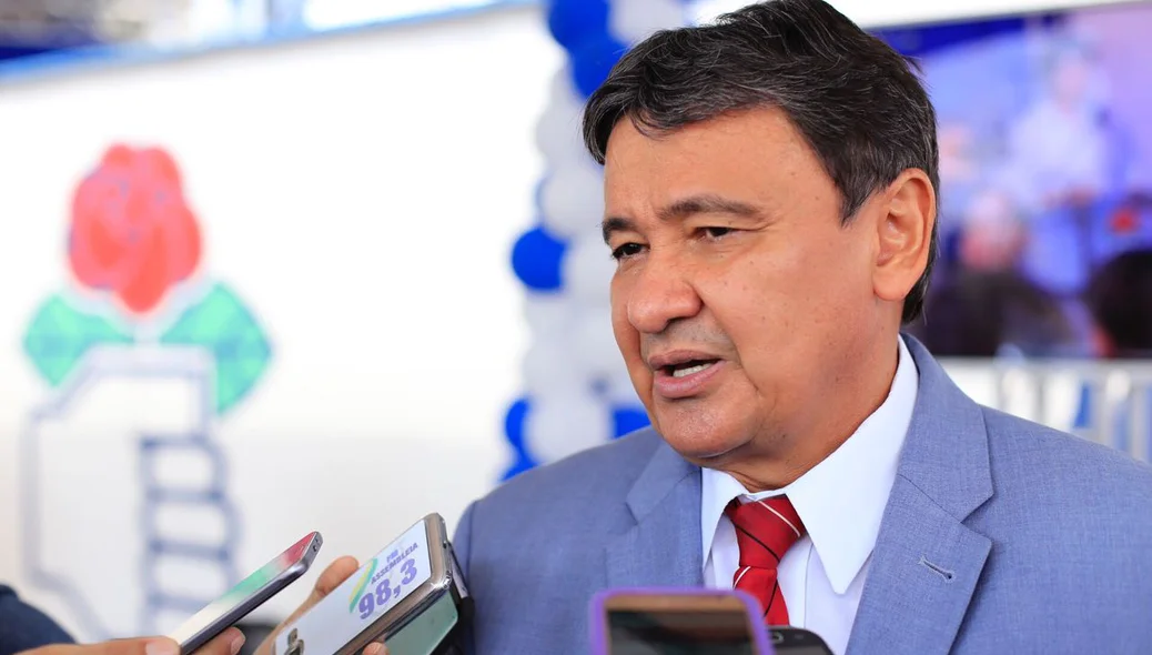 Governador Wellington Dias no evento do PDT