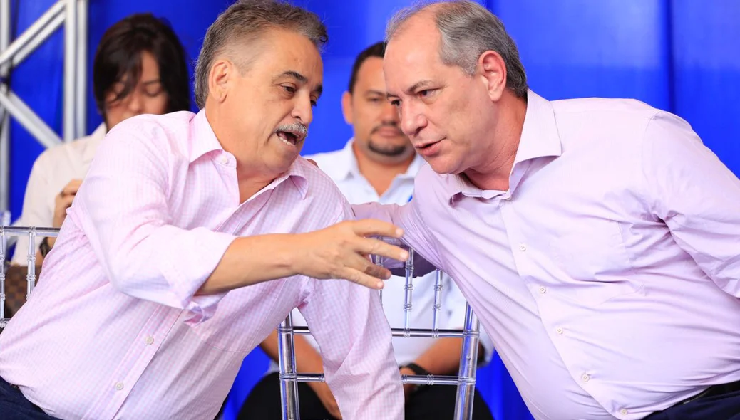 Robert Rios e Ciro Gomes