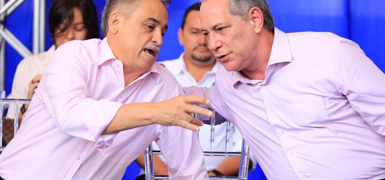 Robert Rios e Ciro Gomes
