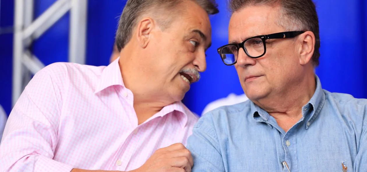Robert Rios e Flávio Nogueira em evento do PDT