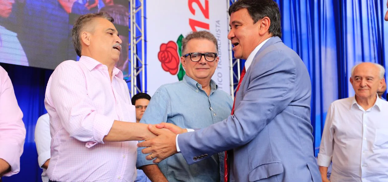 Robert Rios e Wellington Dias