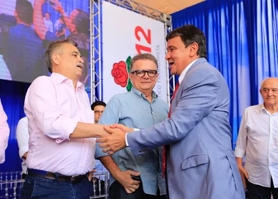 Robert Rios e Wellington Dias