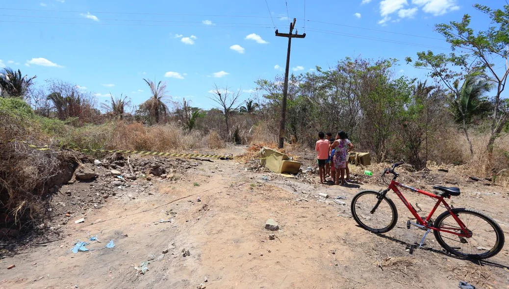Corpo encontrado em Conjunto Manoel Evangelista