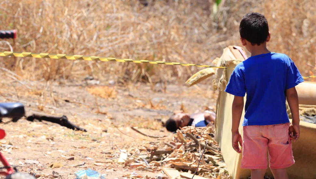 Corpo encontrado em Conjunto Manoel Evangelista