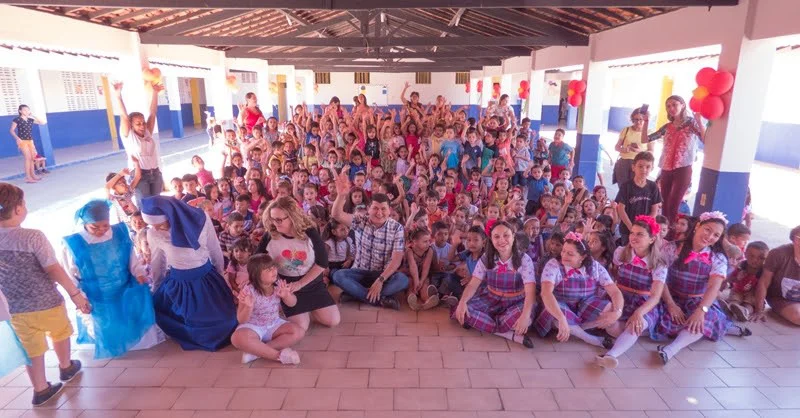 Festas em comemoração ao Dia da Criança nas escolas  