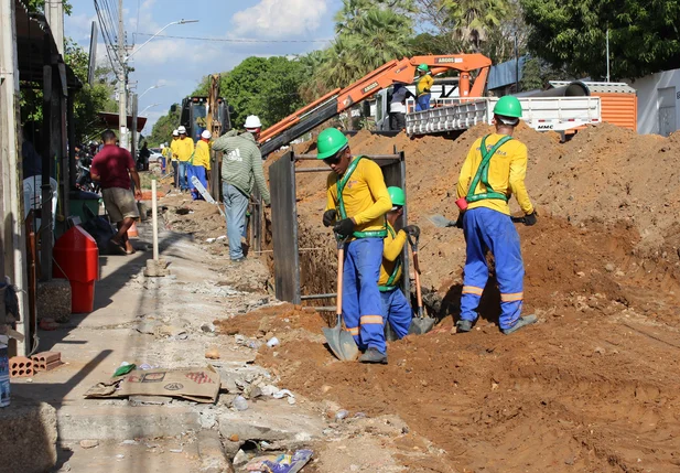 Ampliação de adutora
