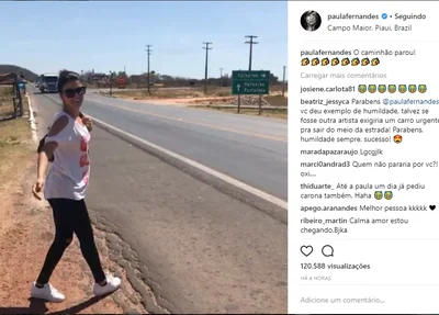 Paula Fernandes na BR em Campo Maior