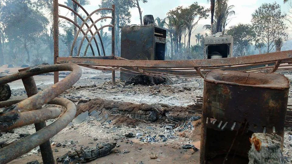 Incêndio na Chapadinha Sul