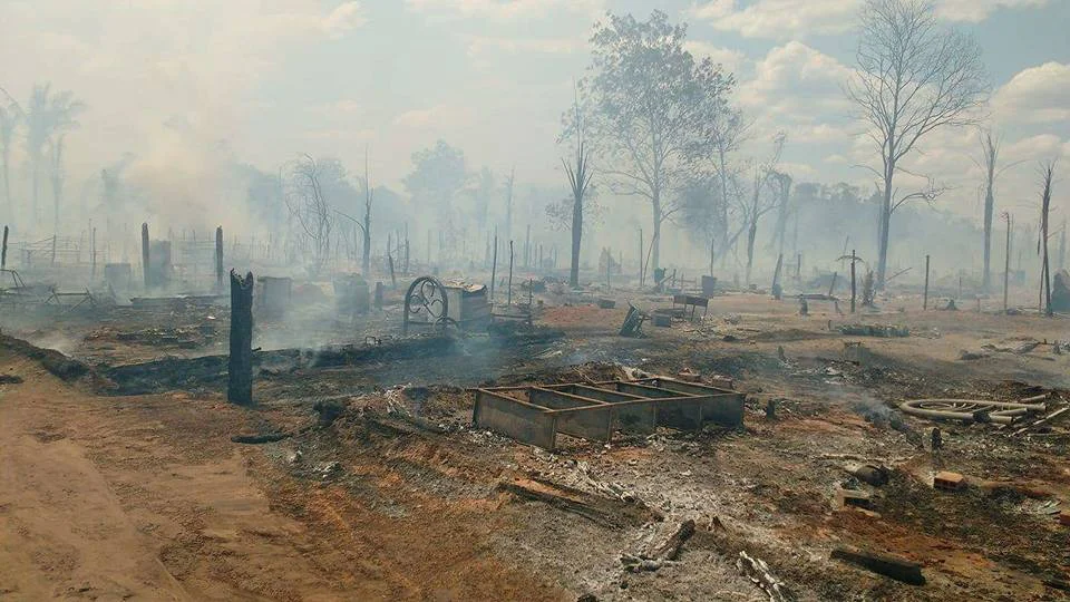 Incêndio na Chapadinha Sul