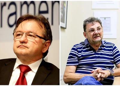 Merlong Solano e Wilson Martins