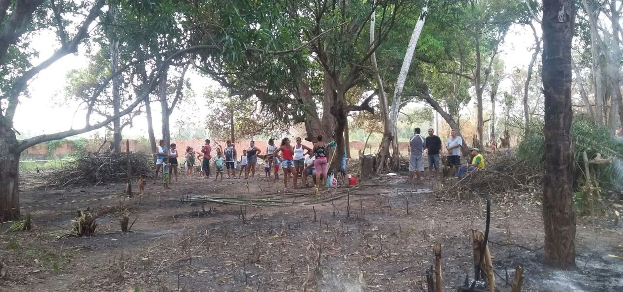 Moradores da região