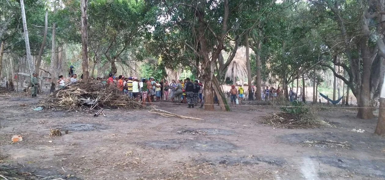 Moradores ocuparam o terreno 