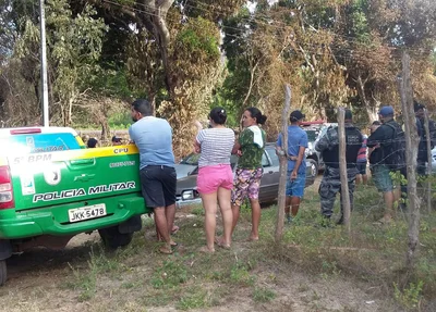 Polícia Militar esteve no local 