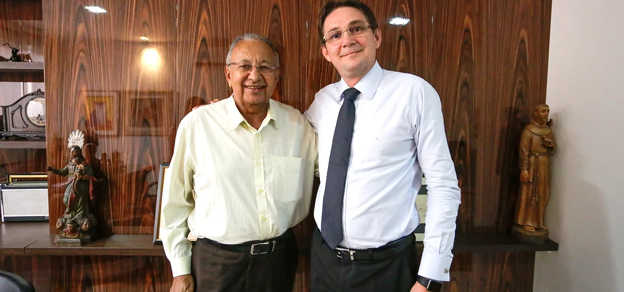 Reunião Deputado Dr pessoa e Advogado Norberto Campelo 