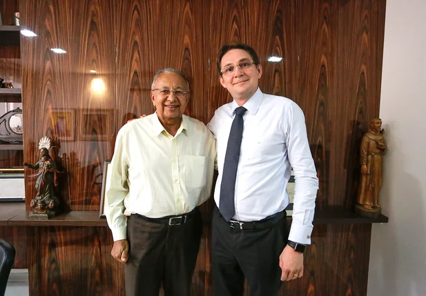 Reunião Deputado Dr pessoa e Advogado Norberto Campelo 