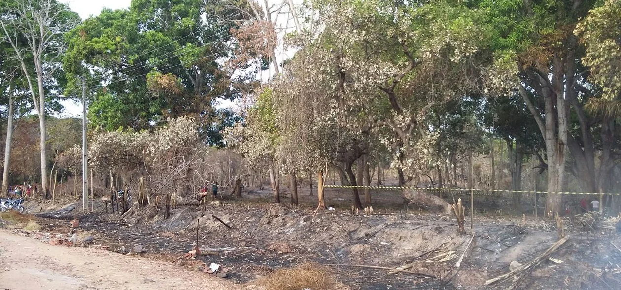 Terreno ocupado por moradores 