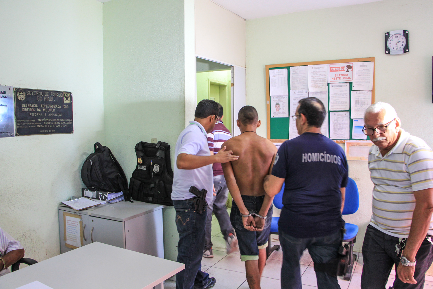 Hedson Gabriel, foi preso pela polícia Civil 