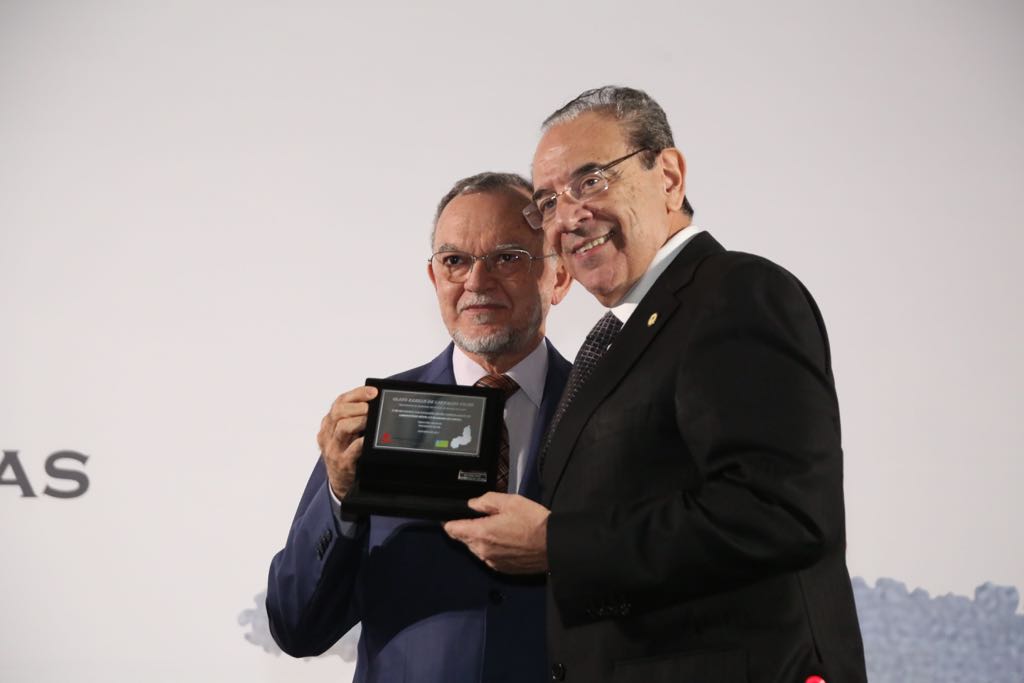 Olavo Rebelo em homenagem