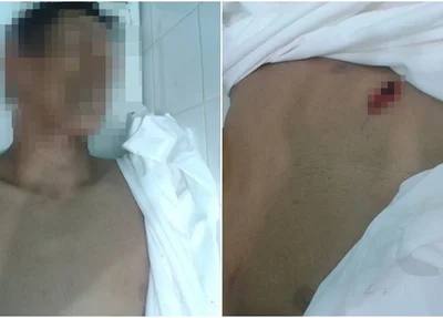 Vítima levou uma facada no peito