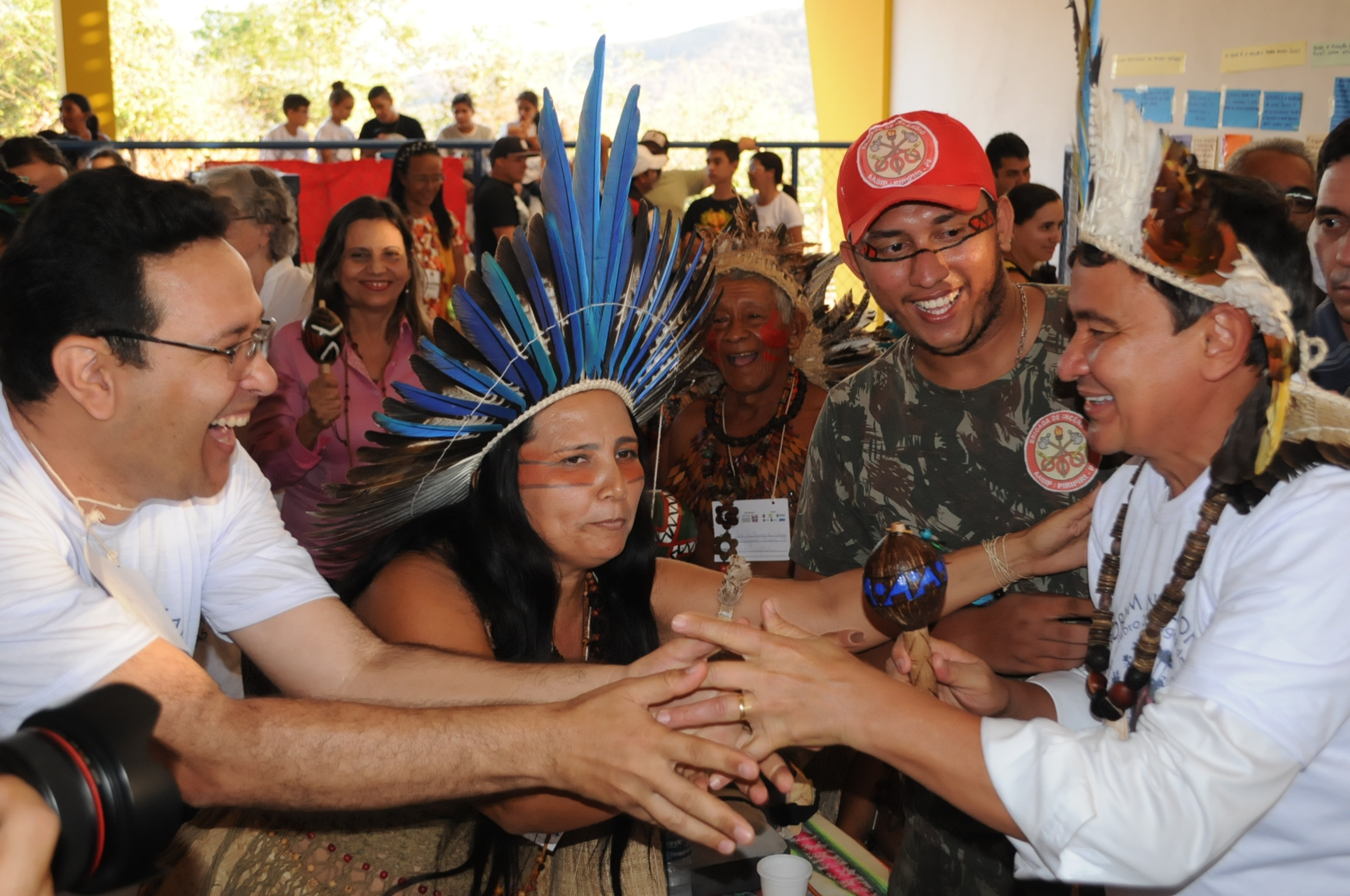Wellington participa de evento sobre direitos indígenas