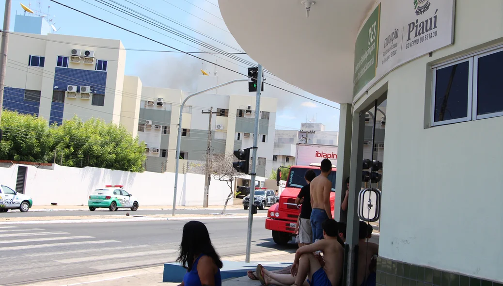 Incêndio na zona sul de Teresina