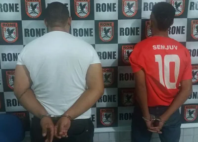 Marcelo André Pereira e Luan Gabriel Félix