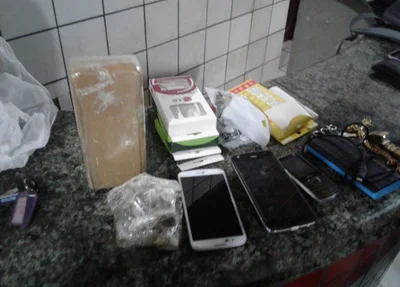 Material apreendido