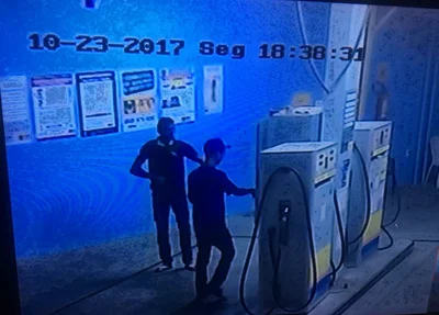 Imagens da câmera de segurança do último assalto