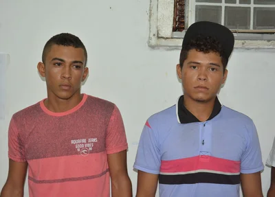Presos após furto na Escola Municipal Antônio Ferreira de Oliveira 