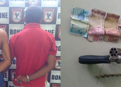 Presos em Flagrante por porte ilegal de arma de fogo