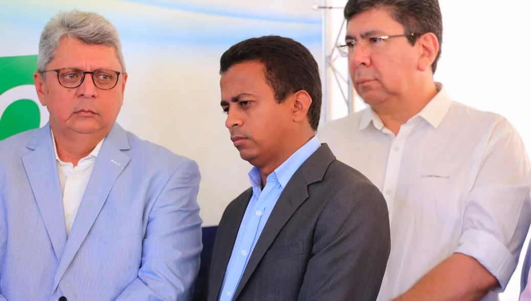 Solenidade de inauguração do booster do Dirceu