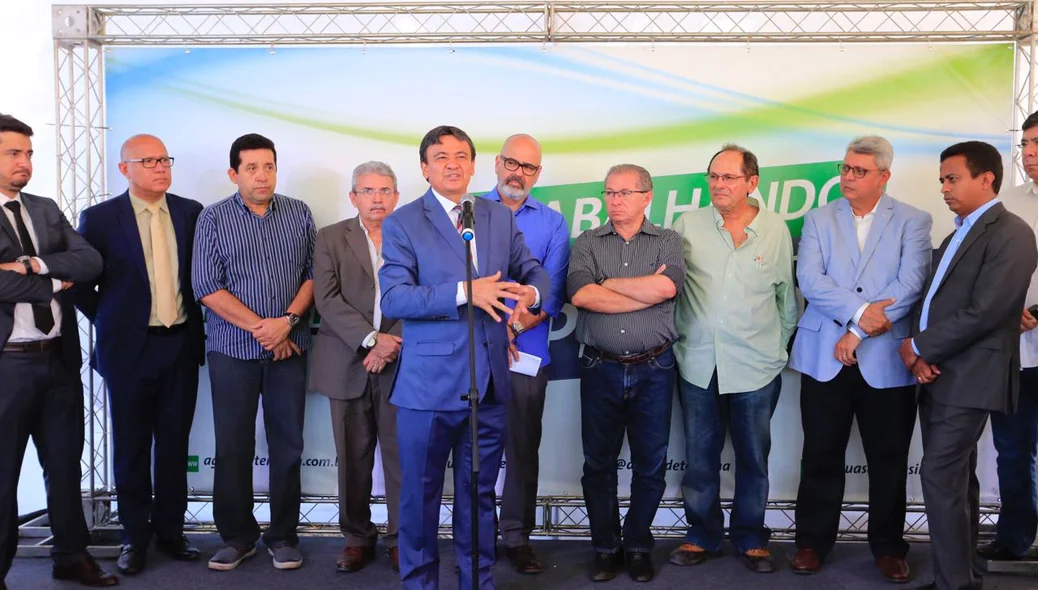 Wellington Dias participa da inauguração
